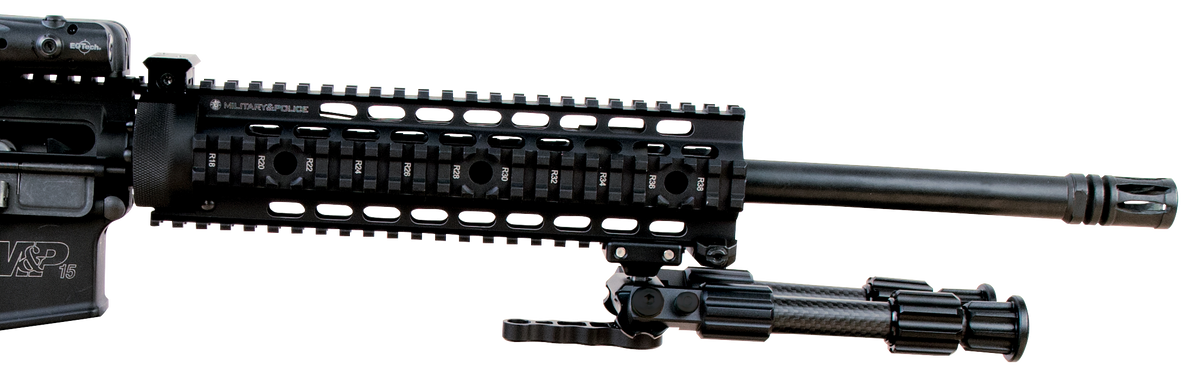 Caldwell Accumax Premium Pic Rail Bipod 6-9" Black Carbon Fiber — view 4