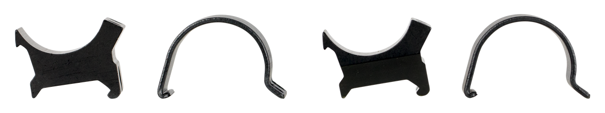Weaver Mounts 49043 Detachable Top Mount Extension Rings 1" High Matte Black — view 4