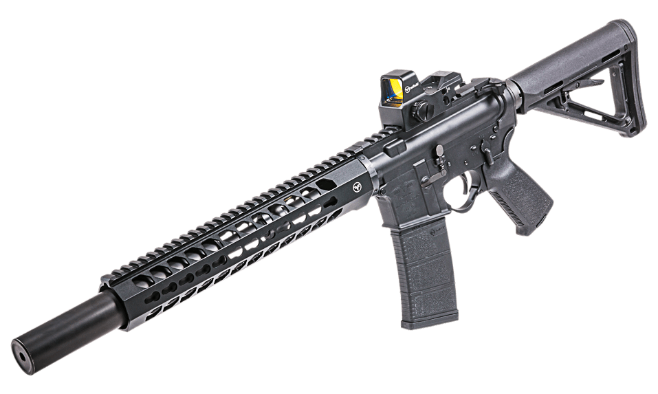 Firefield Impact XL Reflex Sight 1x 33x24mm Multi-Reticle Matte Black — view 4