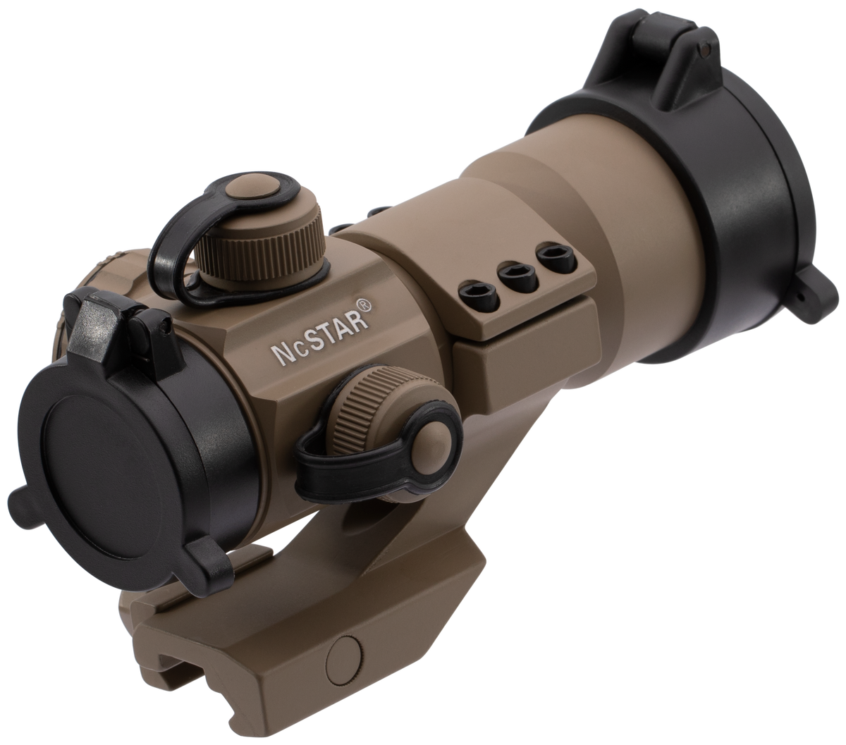 NcSTAR DRGB135T 1x 35mm Tube Reflex Optic 3 MOA Red/Green/Blue Dot Tan — view 4