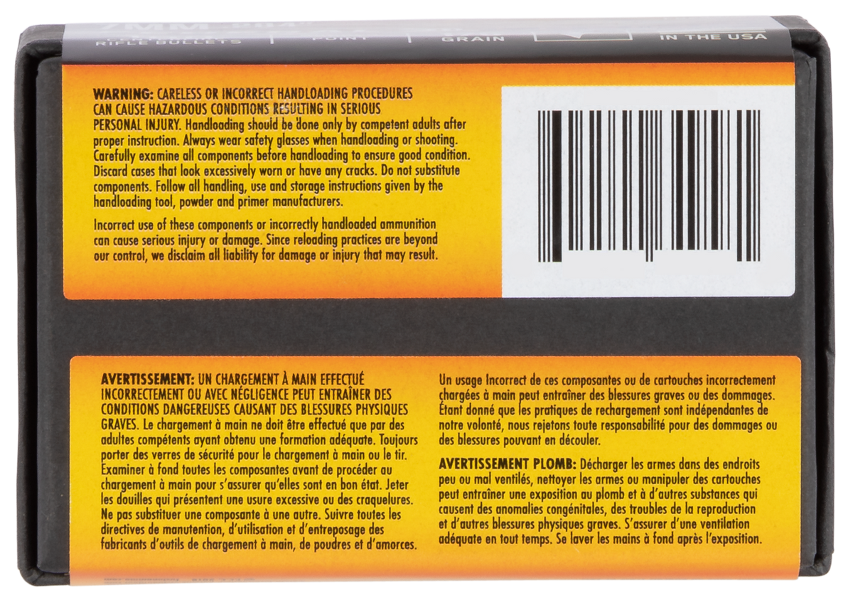 Federal Fusion Component .270 Cal .277 150gr Fusion Soft Point Reloading Bullets — view 4