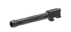 Rival Arms Precision 9mm Luger 4.49" Fluted Threaded Drop-In Barrel 416R Stainless Steel Black PVD - Glock 17 Gen3/4 — view 4