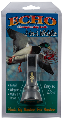 Mo Tactical Products Echo Calls 3-IN-1 Whistle Call Mallard/Widgeon/Pintail Black Plastic — view 4