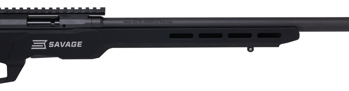 Savage 70248 B Series Precision 22 LR 18" 10+1 Bolt Action Rifle - Matte Black MDT ACC Chassis — view 4
