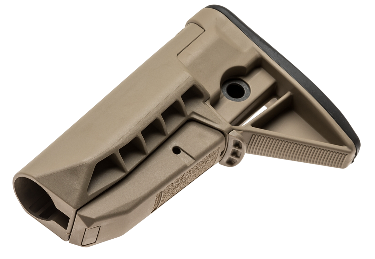BCM BCMGunfighter Mod 0 SOPMOD Flat Dark Earth AR-15 Stock — view 4