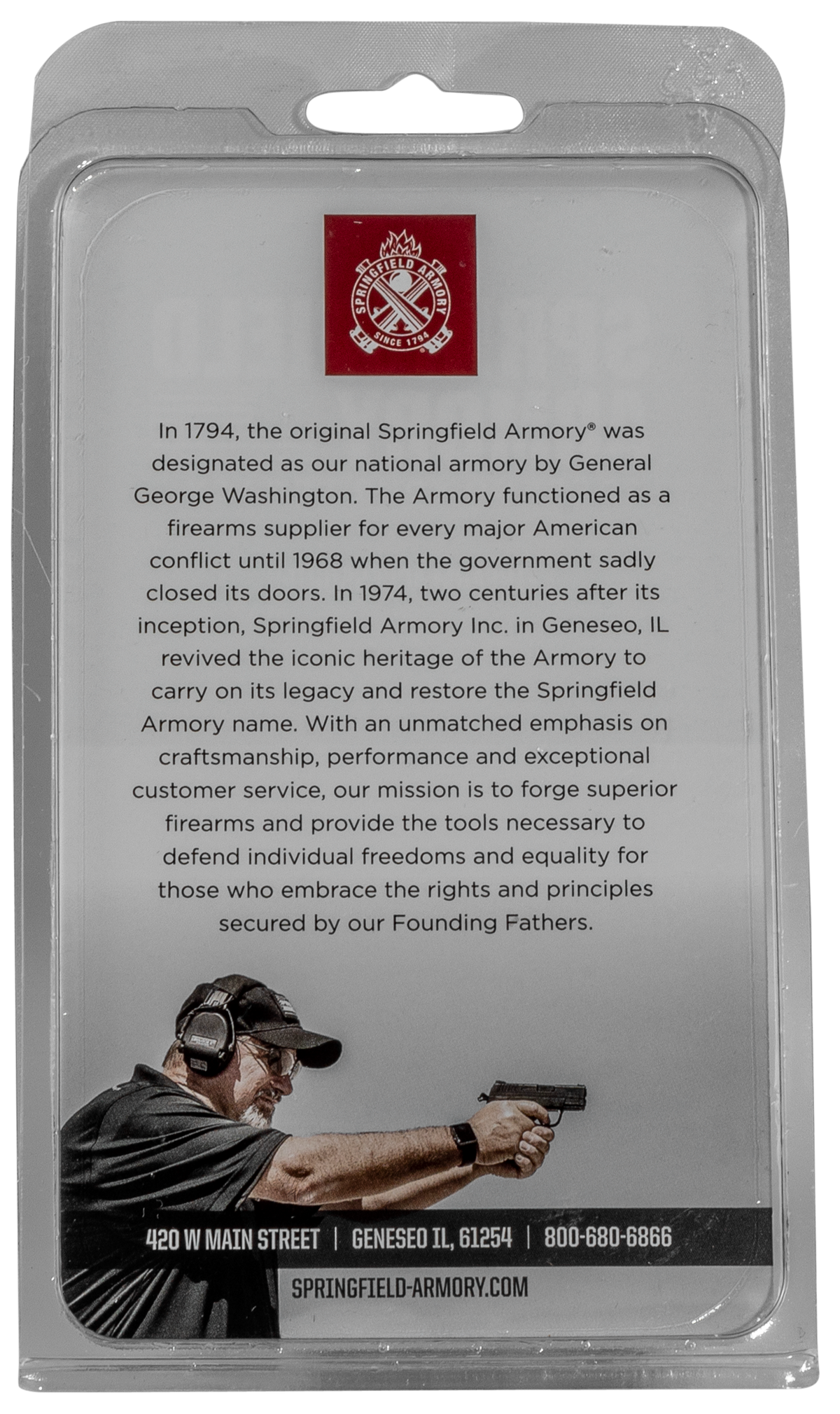 Springfield Armory XDM5002C XD-M Compact 9mm/40 S&W Backstrap Mag Sleeve #2 Black Polymer — view 4