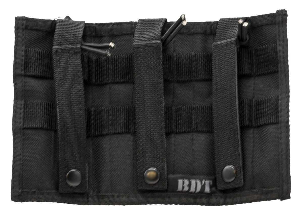 Bulldog BDT62 Tri-Double MOLLE Mag Pouch Black - Belt Loop — view 4