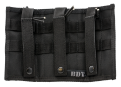 Bulldog BDT62 Tri-Double MOLLE Mag Pouch Black - Belt Loop — view 4
