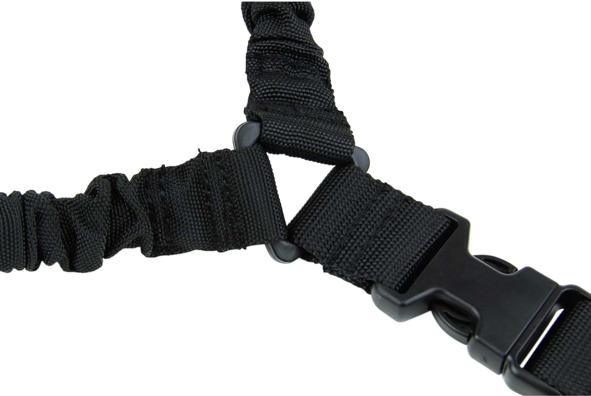 TacFire One Point Sling Black Nylon 30"-40" Adjustable Double Bungee Rifle — view 4