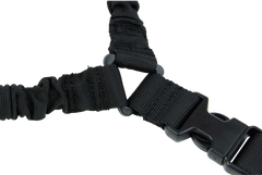 TacFire One Point Sling Black Nylon 30"-40" Adjustable Double Bungee Rifle — view 4