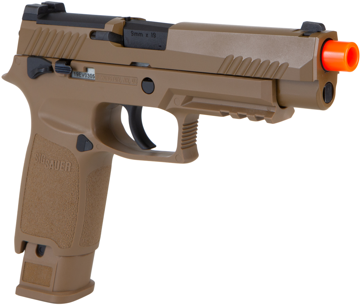 Sig Sauer Airguns Proforce M17 Airsoft CO2 6mm 21+1 Semi-Auto Pistol - Coyote — view 4