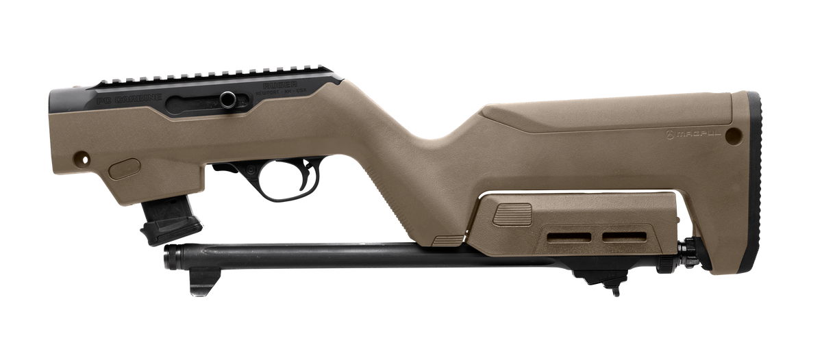Magpul Industries PC Backpacker Flat Dark Earth Synthetic Buttstock for Ruger PC Carbine — view 4