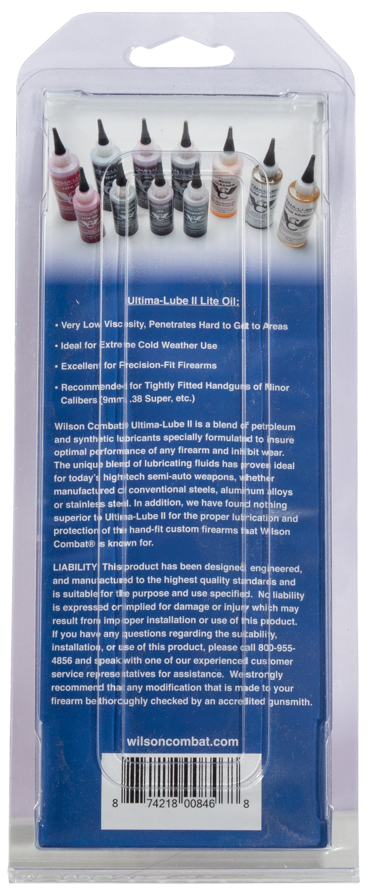 Wilson Combat Ultima-Lube II Lite Oil 2 oz Squeeze Bottle — view 4