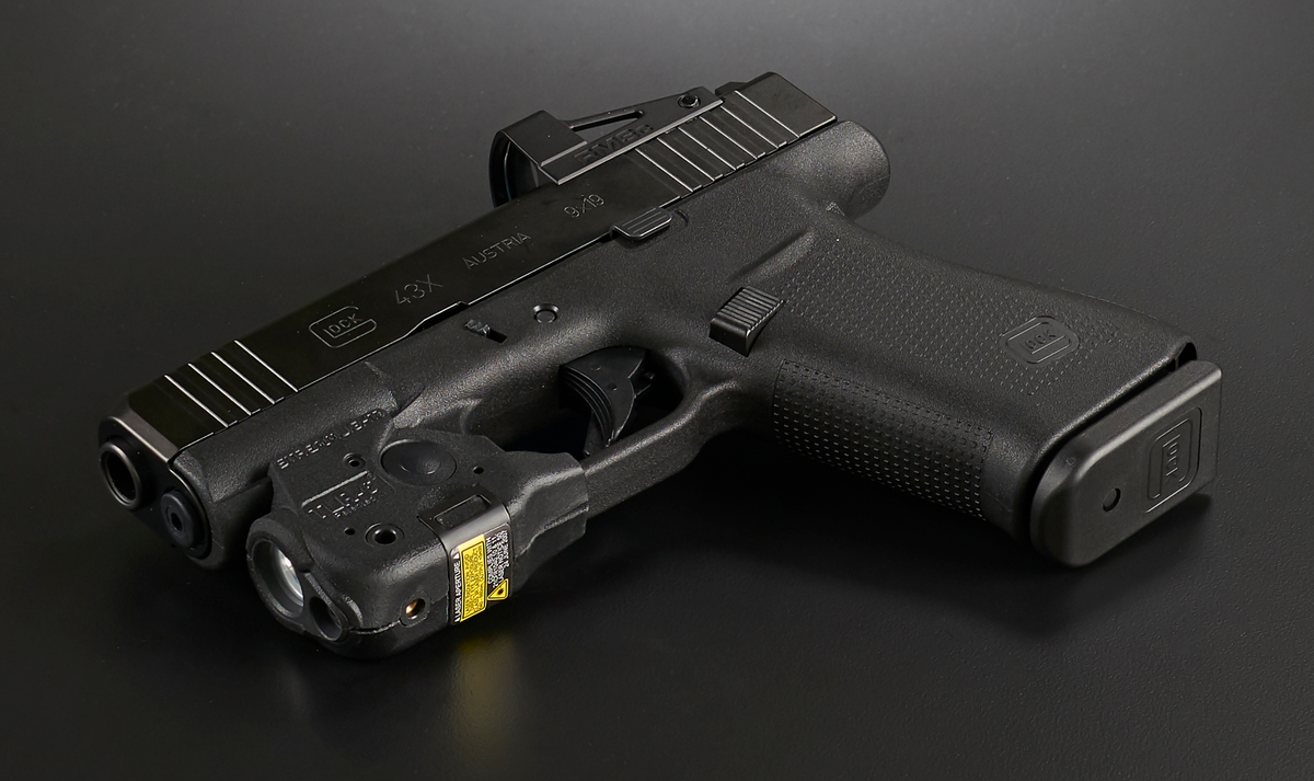 Streamlight 69286 TLR-6 100 Lumen White LED/Red Laser Gun Light - Glock 43X MOS/48 MOS/43X/48 — view 4