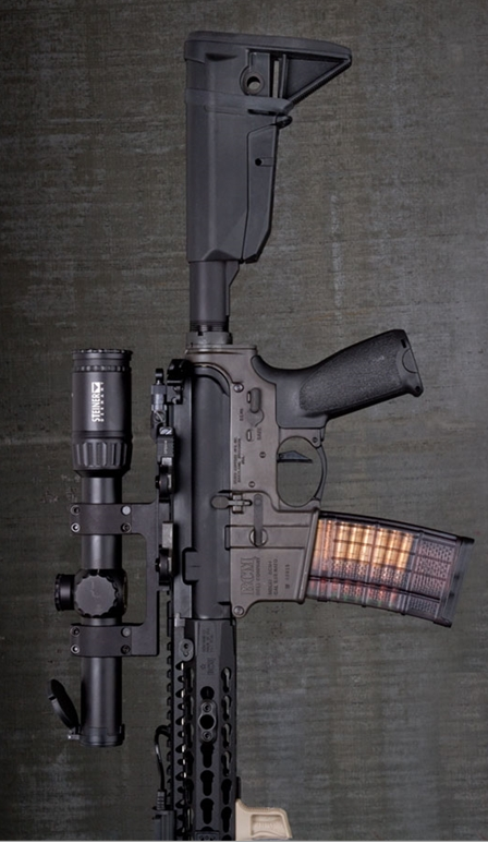 BCM BCMGunfighter Mod 0 AR-15 Black Polymer Adjustable Stock — view 4
