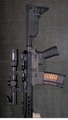 BCM BCMGunfighter Mod 0 AR-15 Black Polymer Adjustable Stock — view 4