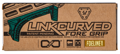 Strike Industries Link Curved ForeGrip AR-Platform M-LOK/KeyMod Flat Dark Earth Aluminum — view 4