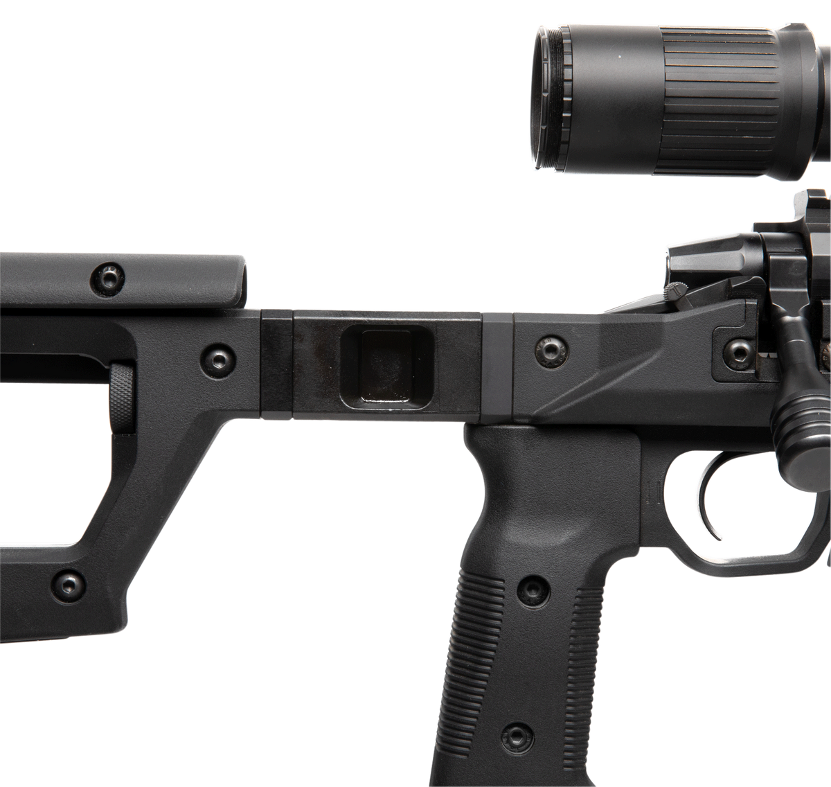 Magpul Industries Pro 700 Fixed Stock Black Synthetic w/Aluminum Bedding for Remington 700 SA — view 4