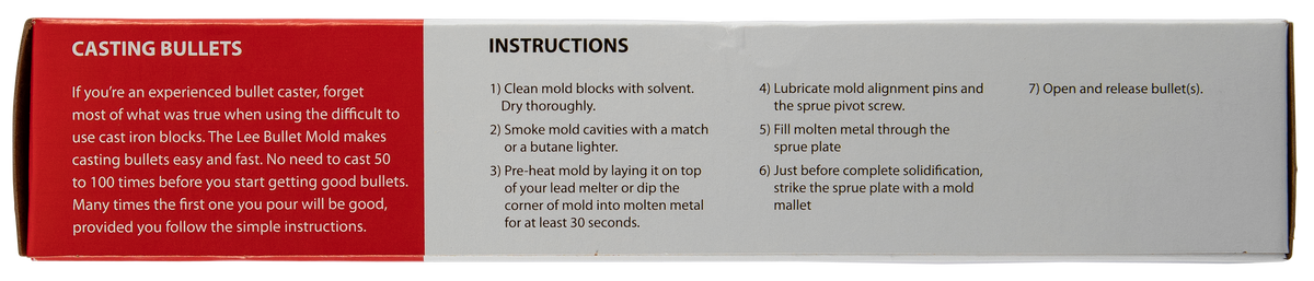 Lee Precision 90303 Double Cavity Bullet Mold .358 158gr - 2 Bullet Capacity — view 4