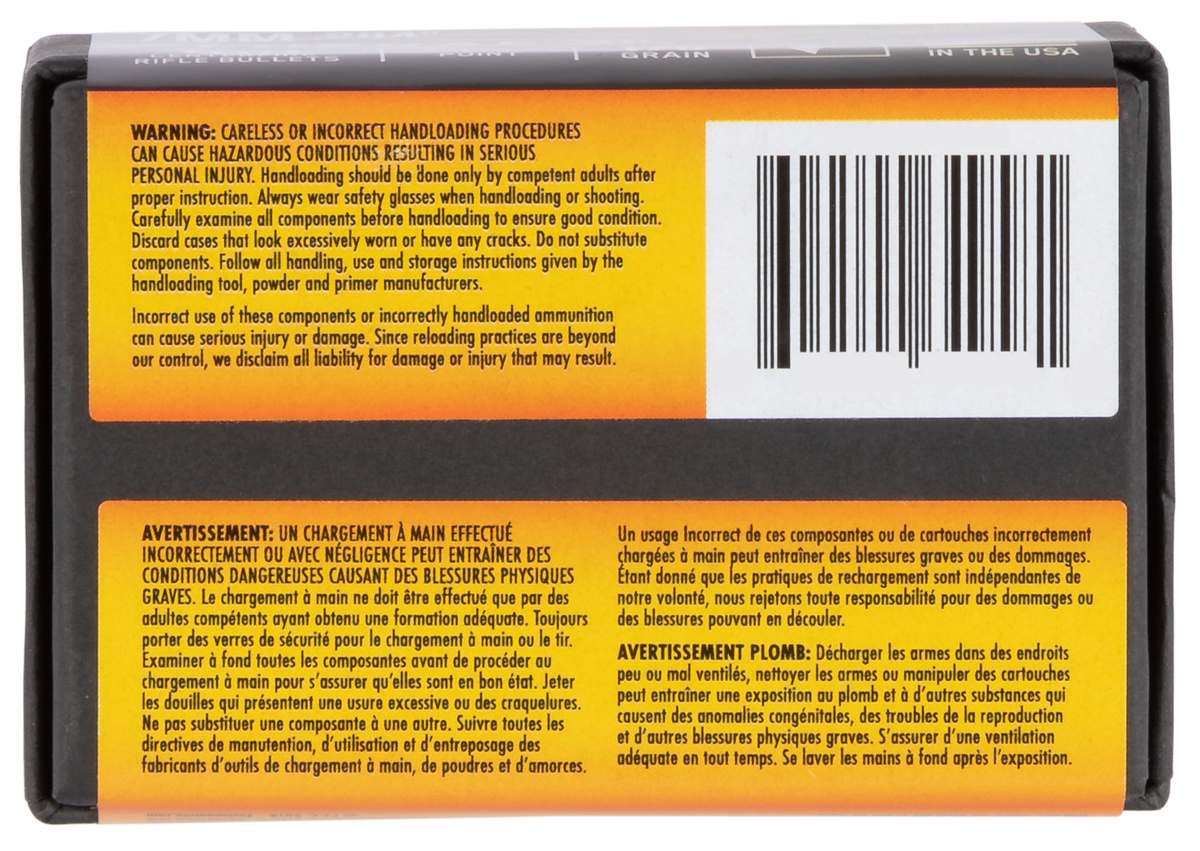 Federal Fusion Component 30 Cal .308 180gr Fusion Soft Point Reloading Bullets - 50/Box — view 4