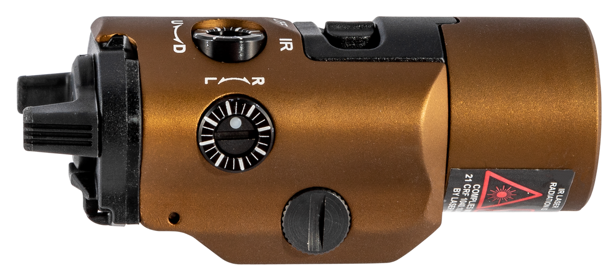 Streamlight TLR-VIR II 300 Lumen White LED/IR Laser Weapon Light - Coyote Anodized - M17/M18/Picatinny — view 4