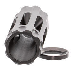 Wilson Combat Q-Comp Muzzle Brake 5.56x45mm NATO 1/2x28 Melonite QPQ Steel — view 4