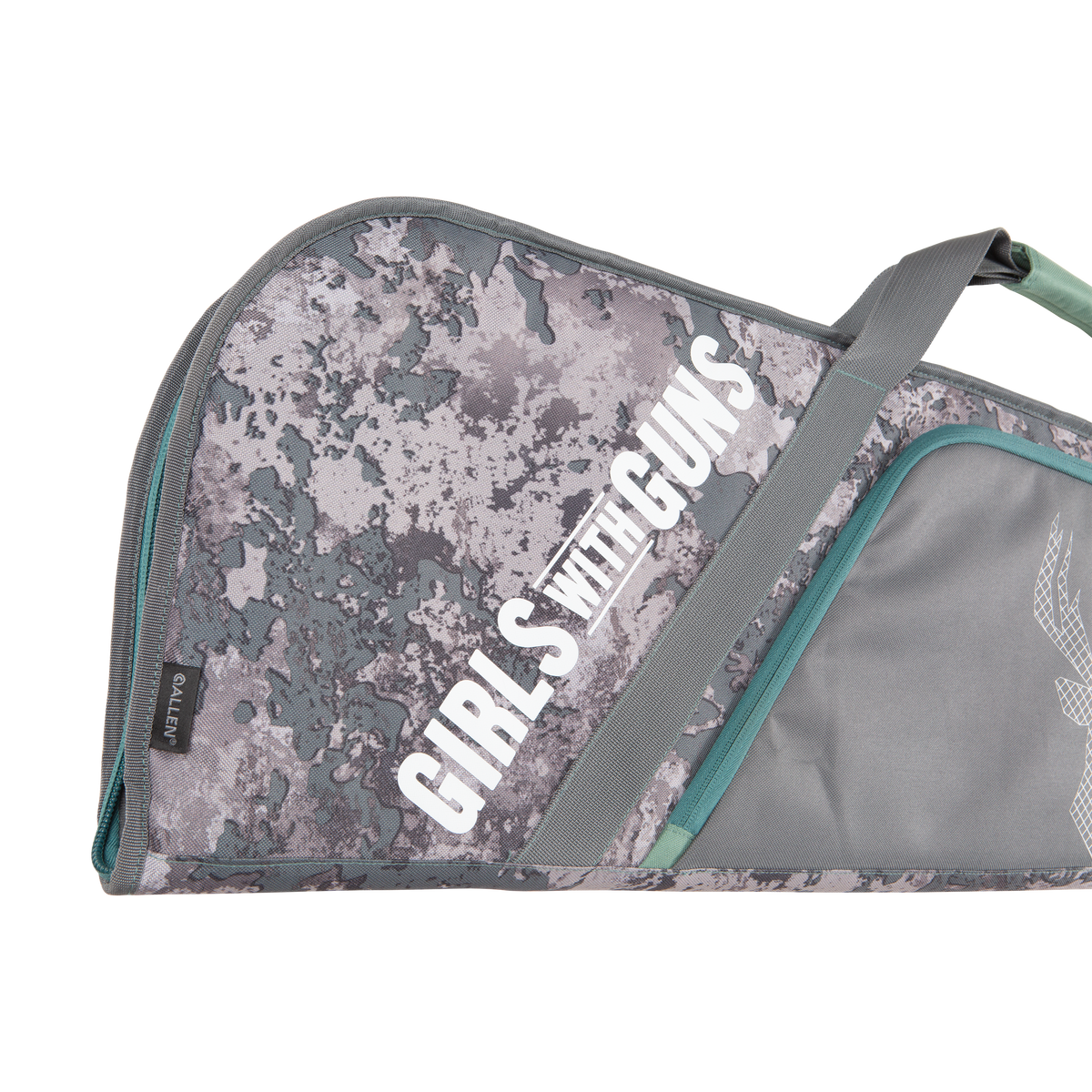 Girls With Guns Ten Point Dreams 46" Shade Camo Rifle Case - Locking Zipper — view 5