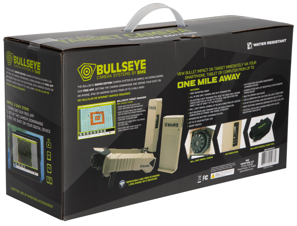 SME Bullseye Sniper Edition Camera Flat Dark Earth 1080p 1 Mile Range — view 9