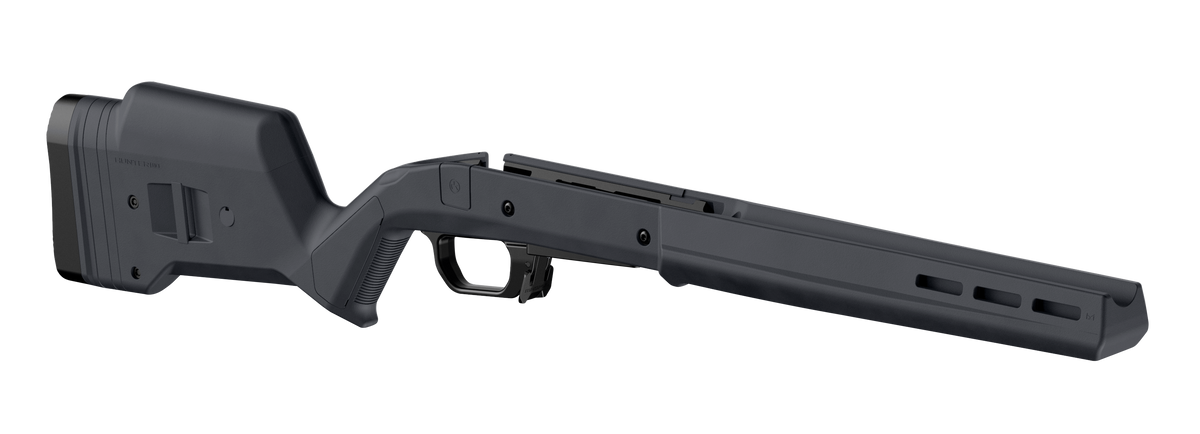 Magpul Industries Hunter 110 Stock Gray w/ Aluminum Bedding & Adjustable Comb - Savage 110 Short Action Right Hand