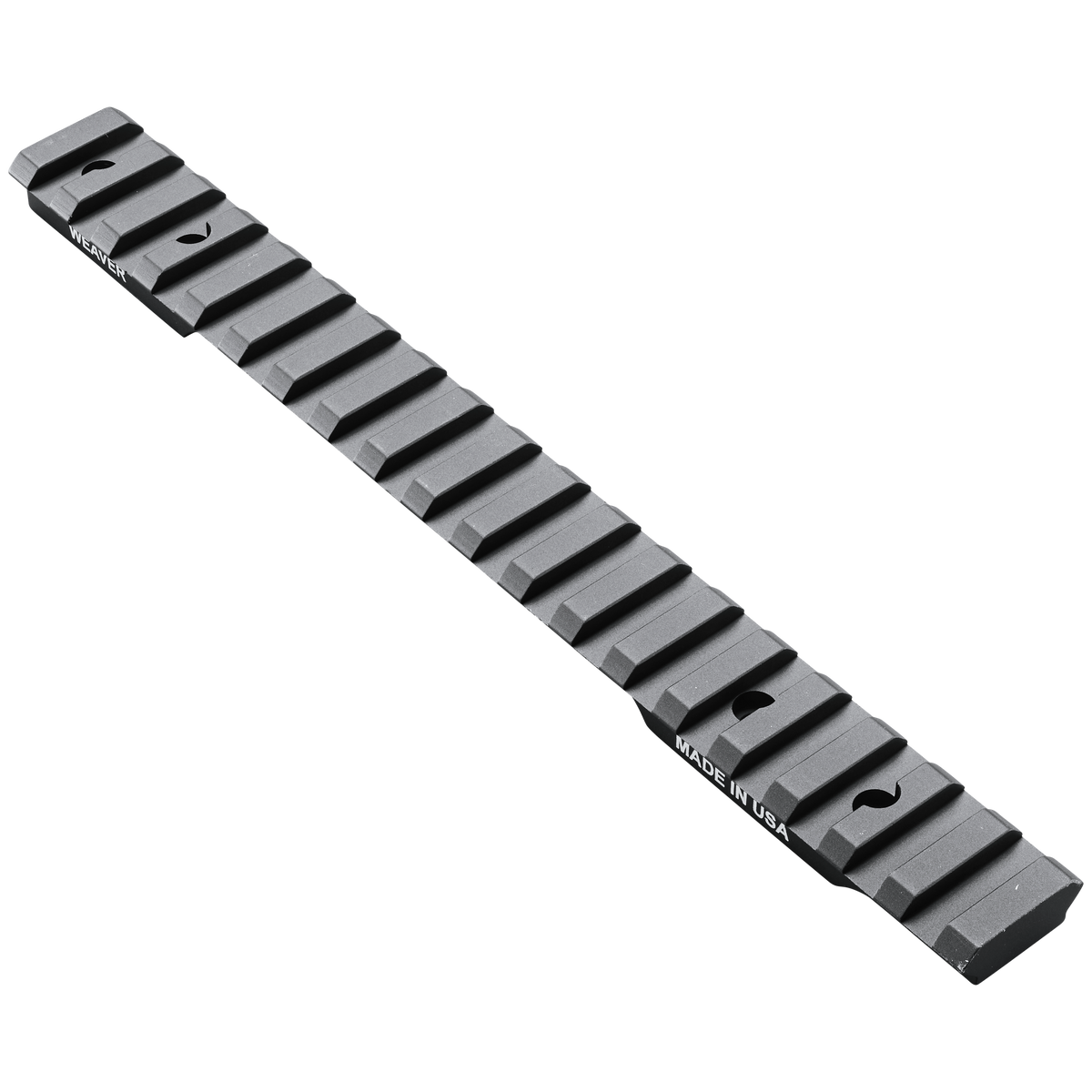 Weaver Mounts 99489 Extended Multi-Slot Base Black Anodized Aluminum Savage 110/111/112/114/116 Long Action