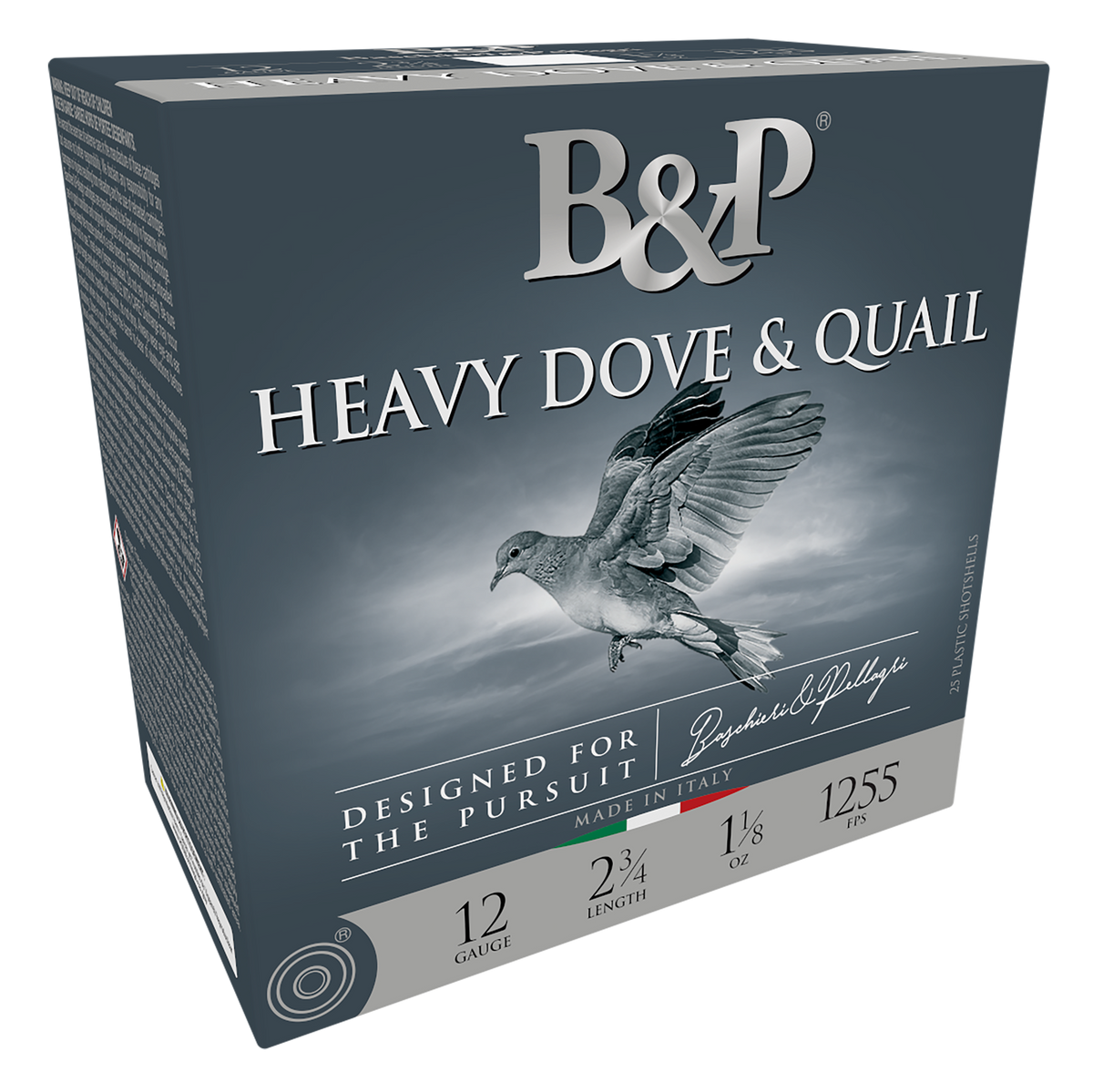 B&P Ammunition Heavy Dove & Quail 12 Gauge 2.75" 1 1/8 oz #8 Shot - Box or Case