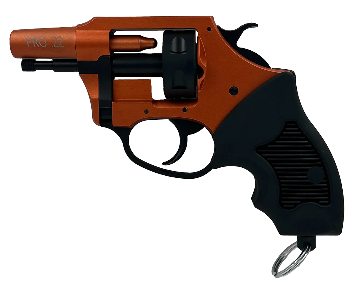 Charter Arms Pro 22 .22 Blank 6-Rd Starter Pistol - Orange Cerakote / Black