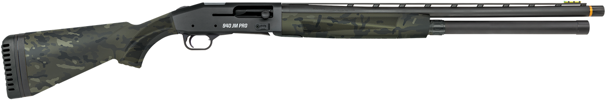 Mossberg 940 Pro JM 12 Gauge 3" 9+1 24" Semi-Auto Shotgun - Optic Cut, Black Multicam