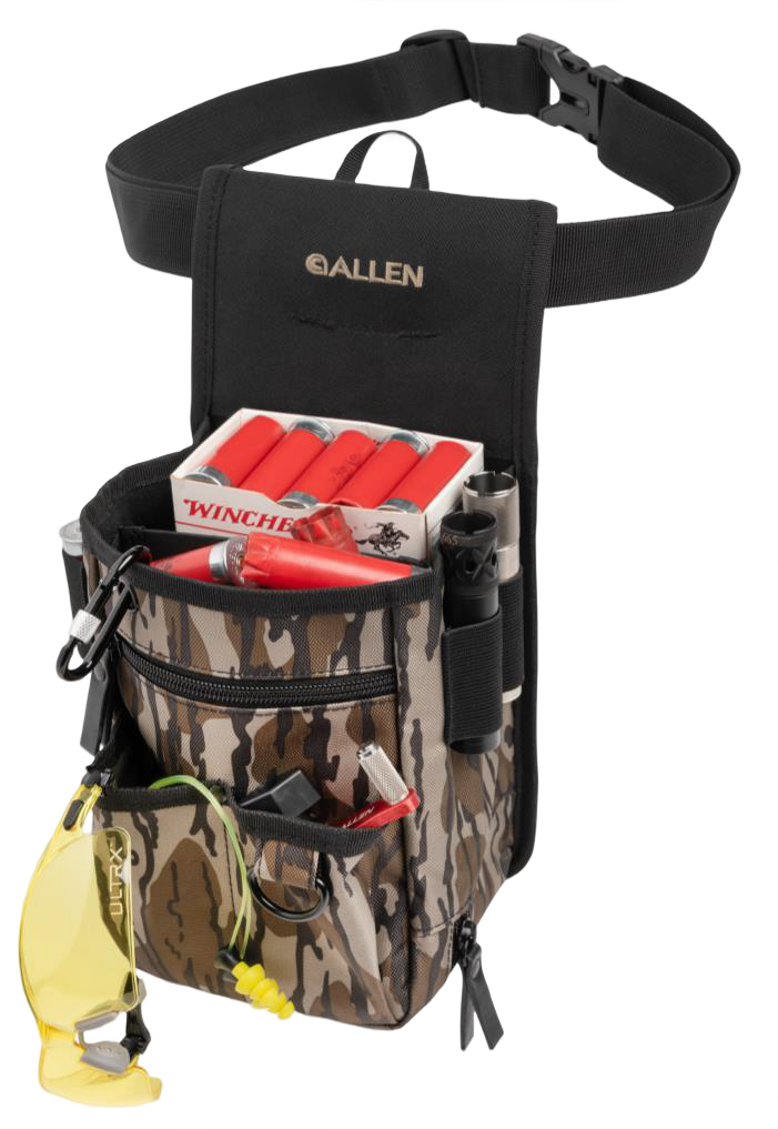 Allen 8326 Triumph Double Compartment Shell Bag Mossy Oak Original BottomLand Ripstop