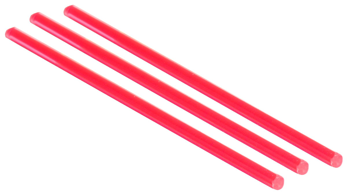 Trijicon AC50008 Iron Sight Replacement Fiber 0.060" Red 3 Per Pack