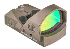 Sig Sauer Electro-Optics Romeo1Pro 1x30mm 6 MOA Red Dot Sight - Flat Dark Earth