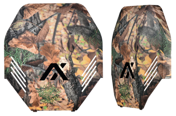 AXIL MX Plate Polymer Over-the-Head Sportsman Camo Earmuff Cover