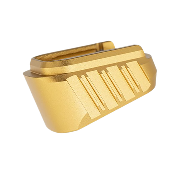 Tyrant CNC Hellcat/Hellcat Pro Magazine Extension +3 9mm Gold Aluminum