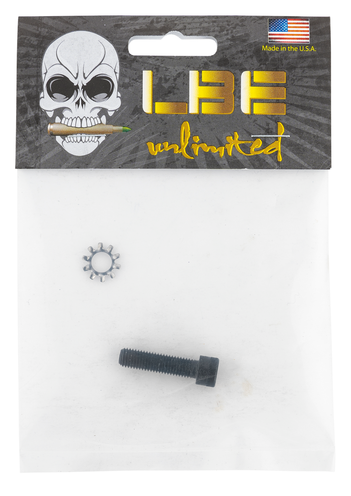 LBE Unlimited ARGRPSW Pistol Grip Screw & Lock Tooth Washer - Alloy Steel AR-15