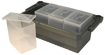 MTM Case-Gard SS2500 Shotshell Box 12 Gauge Clear Polypropylene 4 Pack