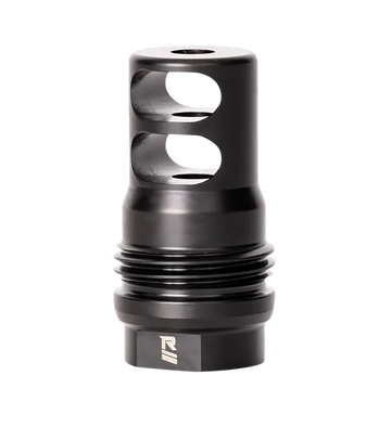 Rugged Suppressor MB010 2 Port Brake 1/2x28 Black - 2.16 in OAL for 5.56x45mm NATO
