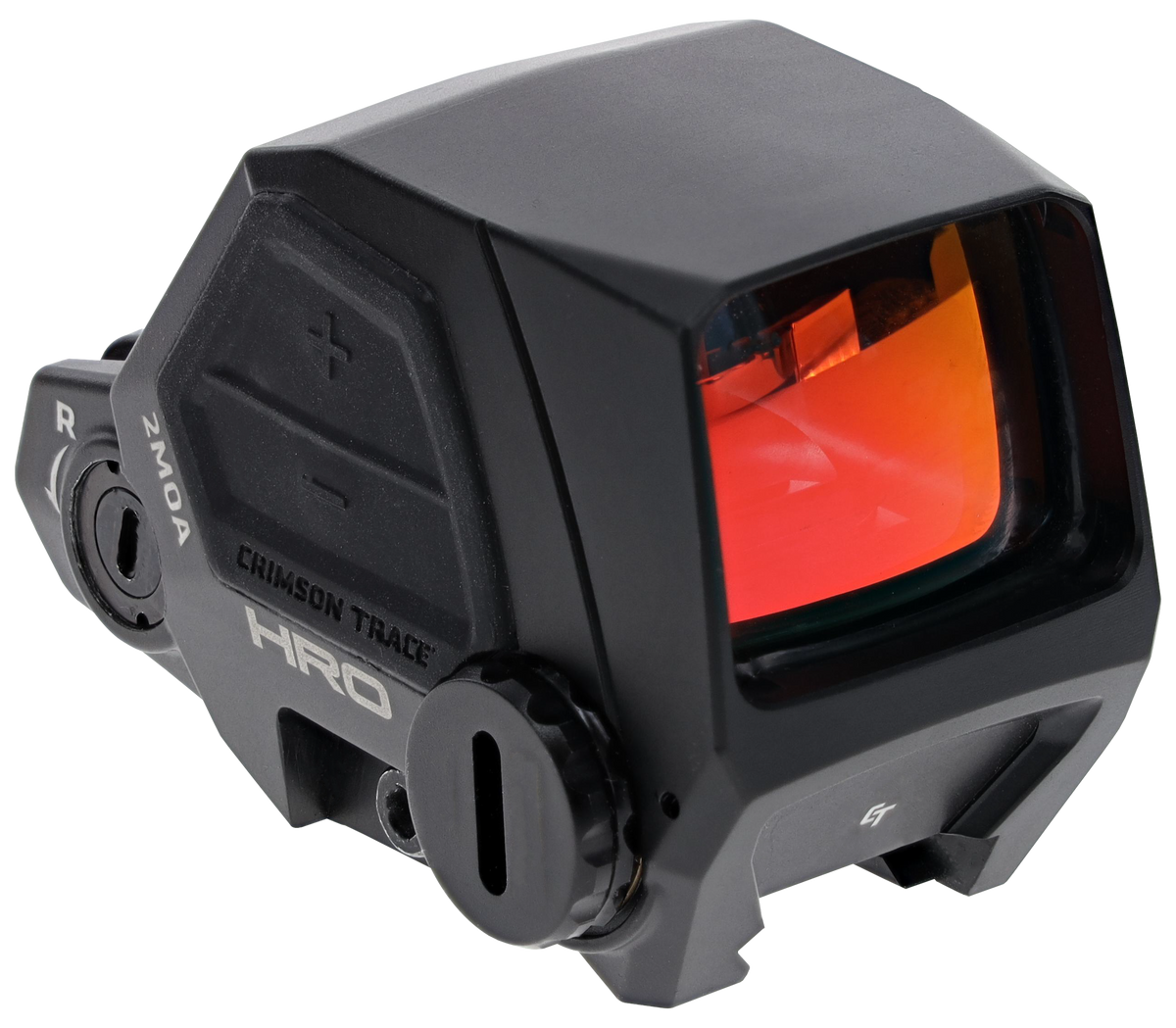 Crimson Trace HRO 1x 36.5mm 2 MOA Red Dot Sight - Black Anodized