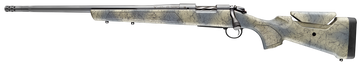 Bergara Rifles B-14 Wilderness Sierra 308 Win 20" 4+1 Bolt-Action Rifle - Left Hand, Sniper Grey Cerakote, Woodland Camo