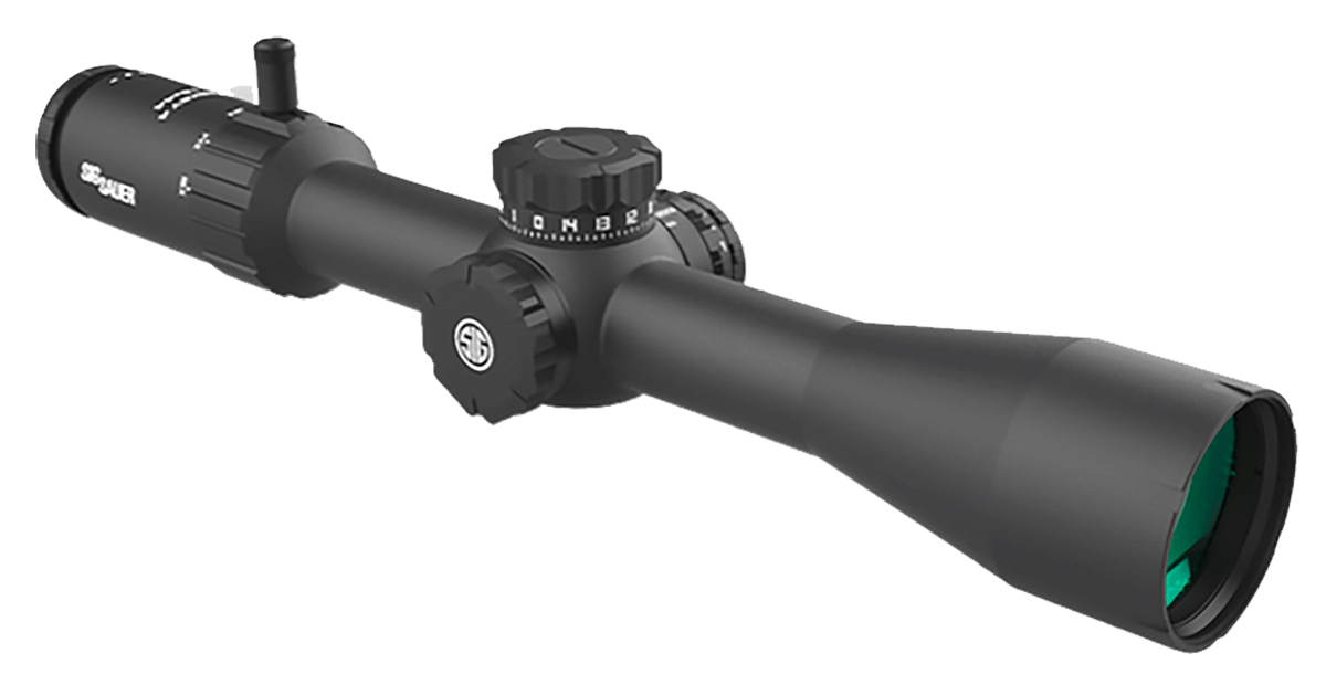Sig Sauer Electro-Optics Whiskey4 3-12x44mm 30mm Tube SFP BDC-1 Reticle Riflescope - Black