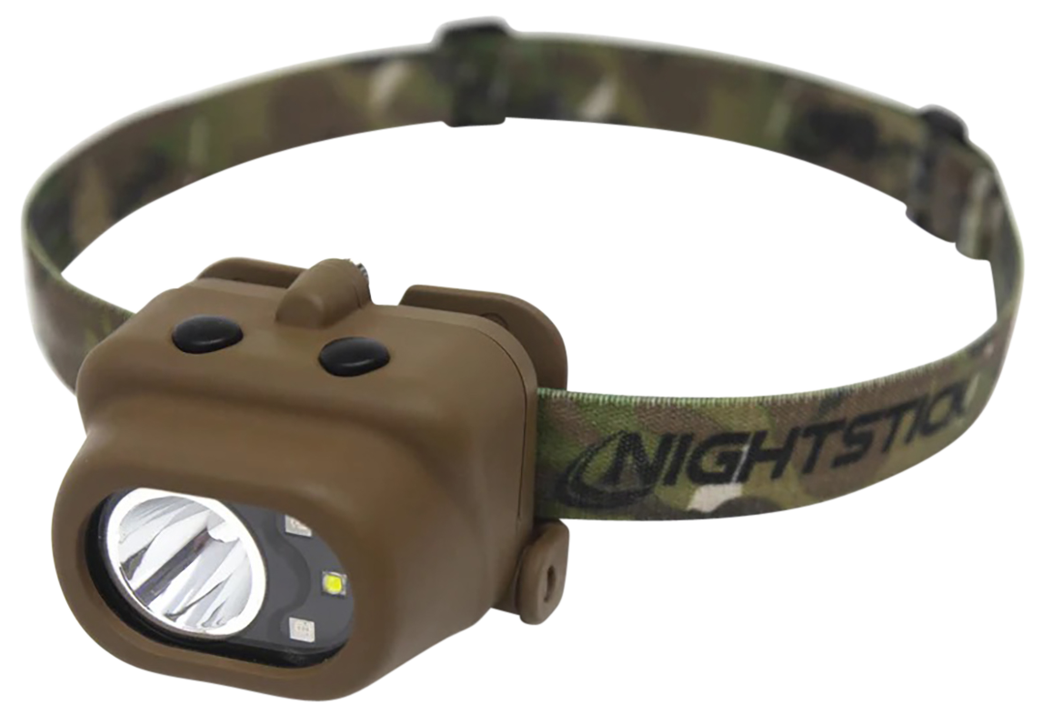Bayco Nightstick NSP-4610C Multi-Function Headlamp Green/Red/White LED Flat Dark Earth/Camo 93 Meter Beam