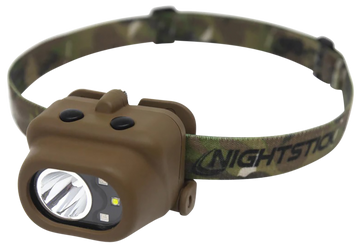 Bayco Nightstick NSP-4610C Multi-Function Headlamp Green/Red/White LED Flat Dark Earth/Camo 93 Meter Beam