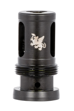 Griffin Armament Taper Mount Hammer Comp 30 Cal 5/8x24 17-4 Stainless Steel - Black QPQ