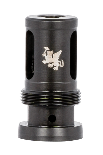 Griffin Armament Taper Mount Hammer Comp 30 Cal 5/8x24 17-4 Stainless Steel - Black QPQ