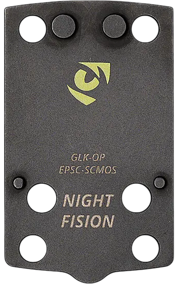 Night Fision GLK-OP-EPSC-SCMOS Optic Mounting Plate - Holosun EPS Carry Footprint - Fits Glock MOS 43/43X/48