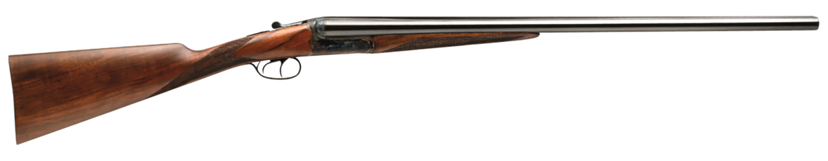 Dickinson ST1226DH Estate 12 Gauge 26" 2-Rd Side-by-Side Shotgun - Color Case Hardened